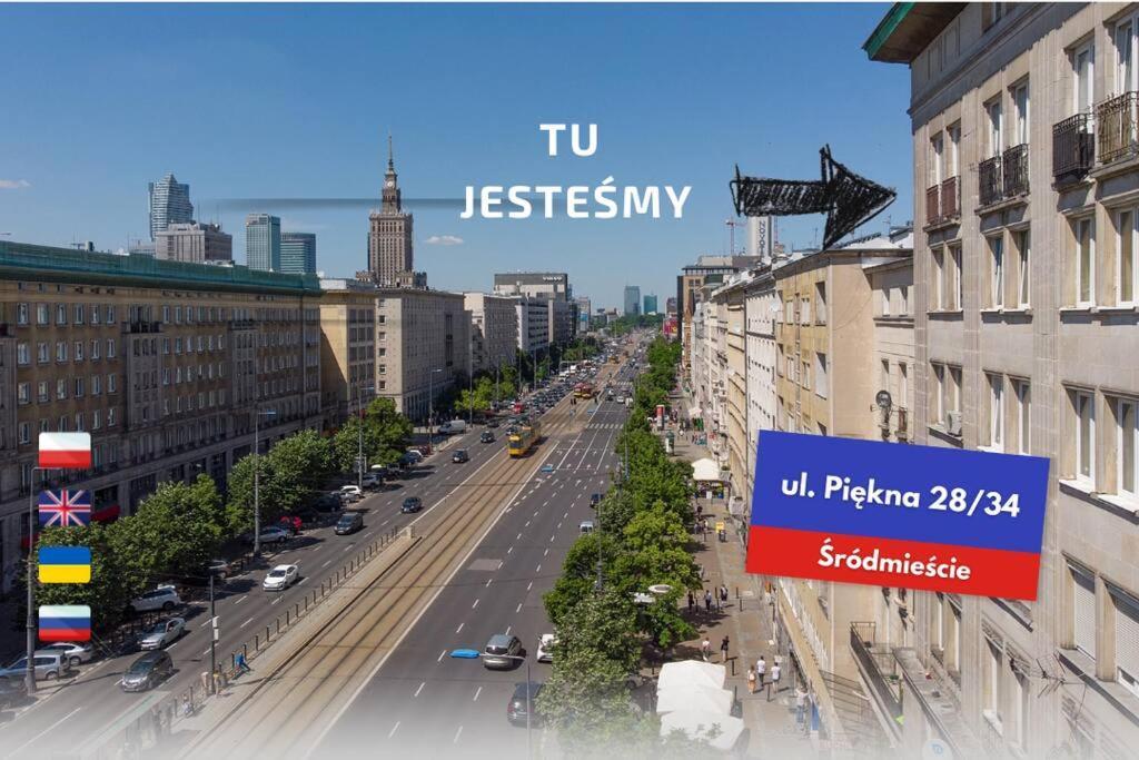 Appartamento Lux Apartament W Centrum, Plac Konstytucji, Klimatyzacja, Widokowy Varsavia Esterno foto